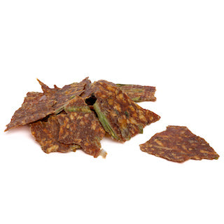 NEW! Pork Crisps with Green Beans, Apple and Flax Seed
