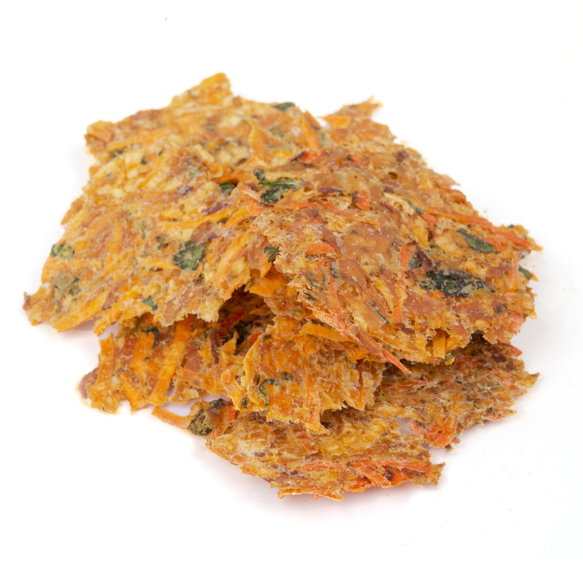 Chicken Crisps with Sweet Potato, Apple and Parsley
